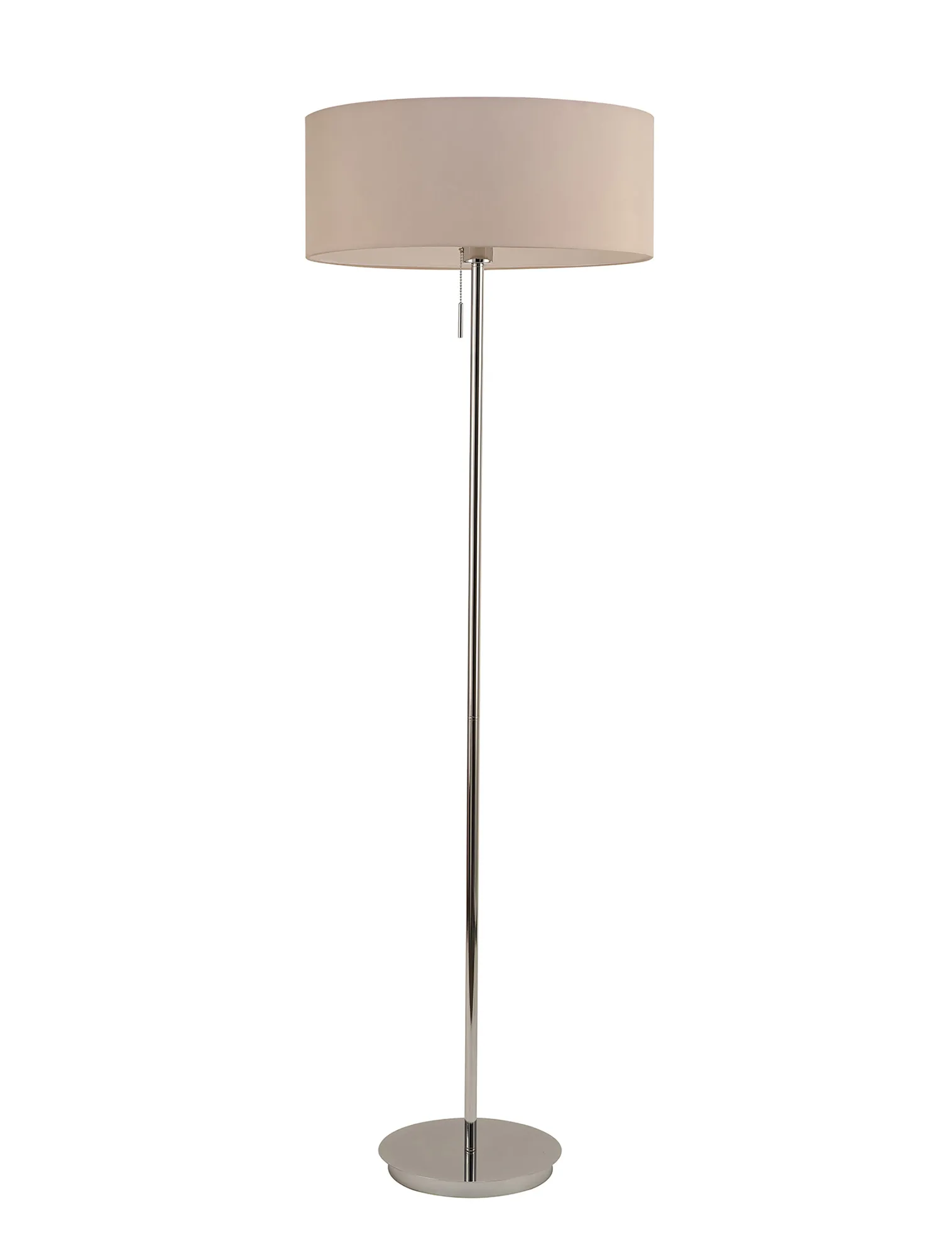 Baymont 50cm Pendant 1 Light Antique Brass, Nude Beige/Moonlight, Frosted Diffuser DK0224  Deco Baymont AB NU